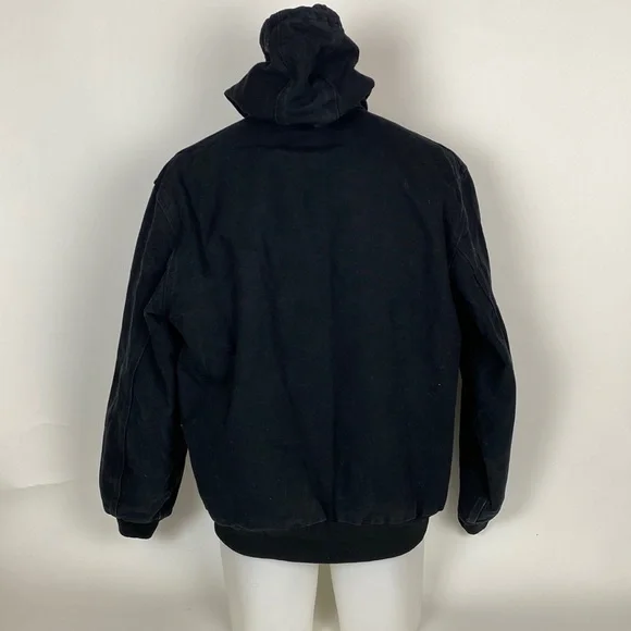 Carhartt Black Hooded Jacket - Picture 3 of 14